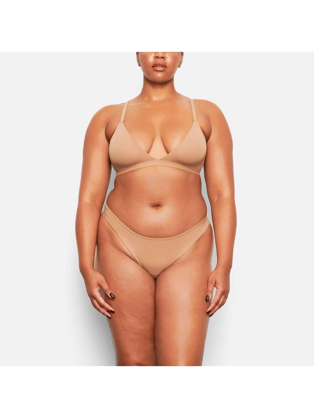 SKIMS NWT Fits Everybody Triangle Bralette - Size XL